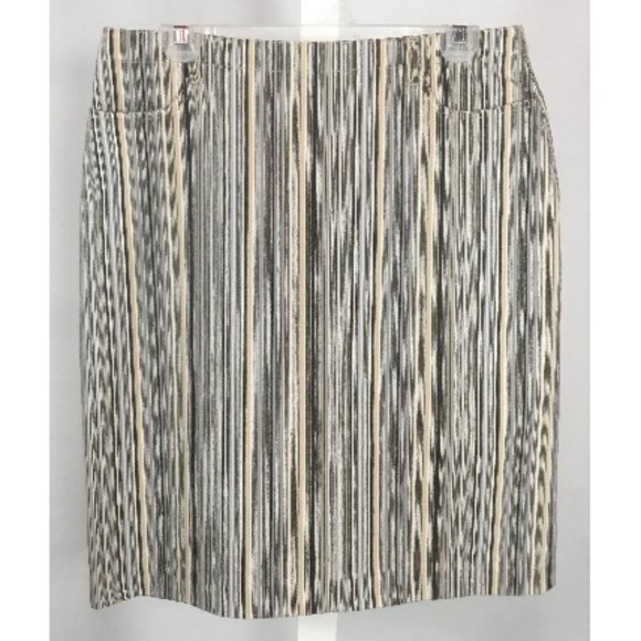 Eric Alexandre Striped Denim Skirt (like new) - Picture 1 of 4